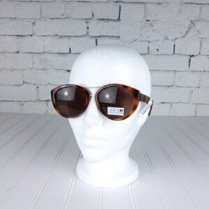 Joe's Jeans Cat Eye Sunglasses Honey Tortoise Brown